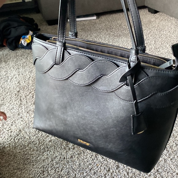 Nine West Black Shoulder Purse - Picture 11 of 14